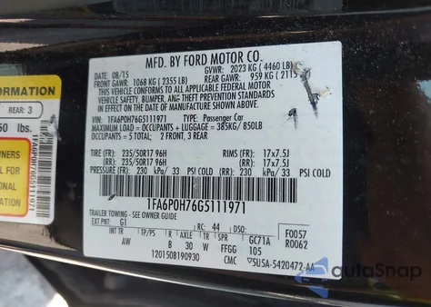 2016 Ford Fusion Se z USA, uszkodzony, nr VIN 1FA6P0H76G5111971